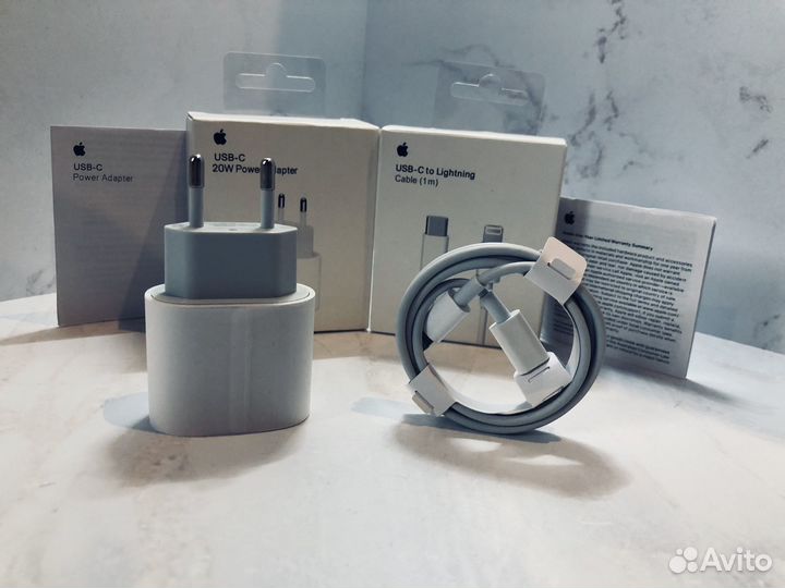 Блок питания Apple + Lighting