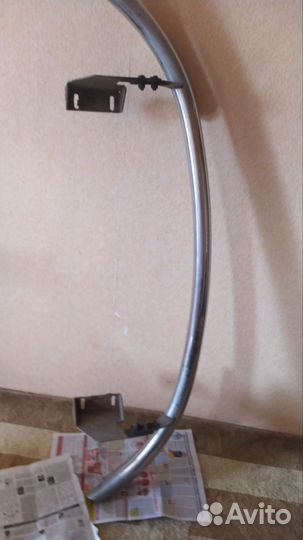 Защита заднего бампера kia sport