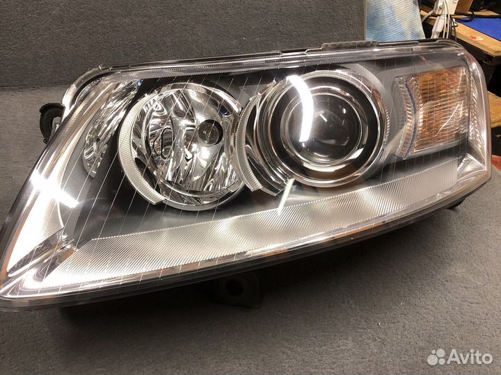 Фара левая audi A6c6 би-ксенон адаптив