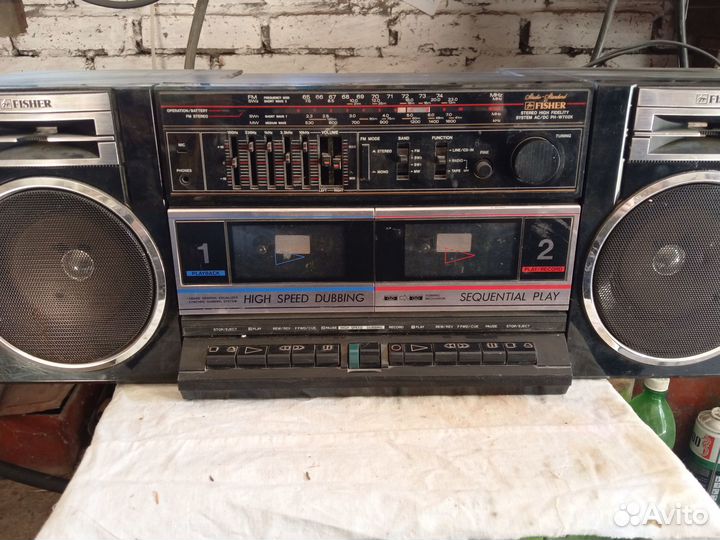 Магнитофон fisher 702