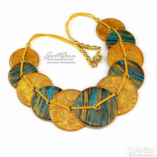 Дизайнерские украшения ручной работы