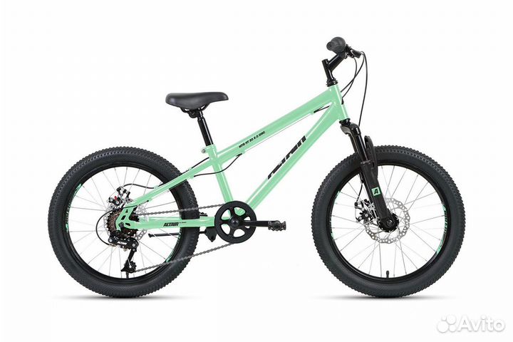 Altair MTB HT 20 2.0 disc 6 ск. 10.5 мятн.черн