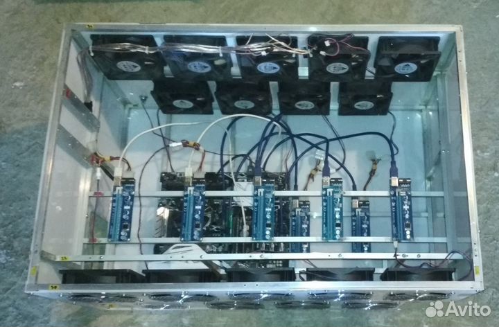 Платформа на 8 Видеокарт