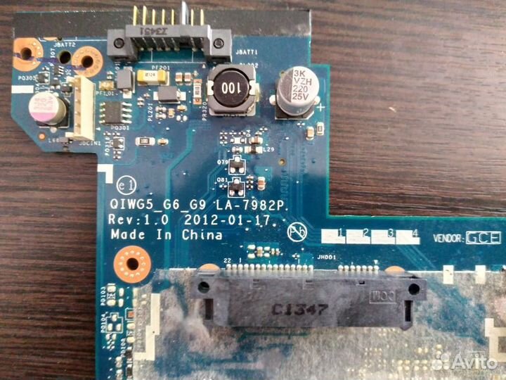 Материнская плата Lenovo IdeaPad G580