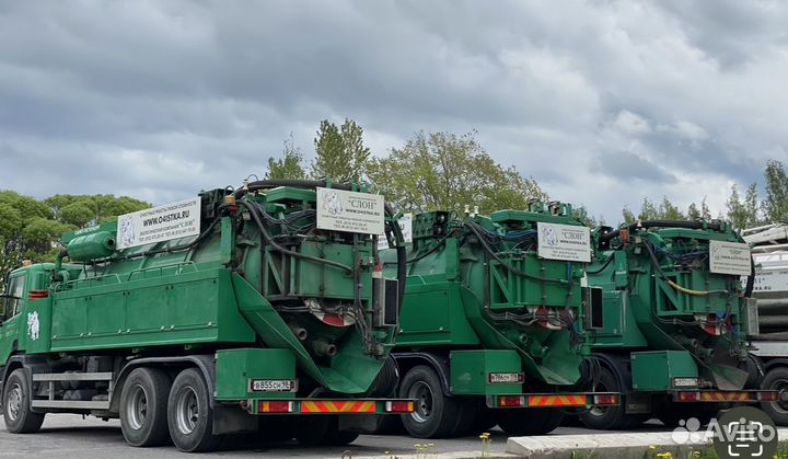 Аренда каналопромывочной машины Scania