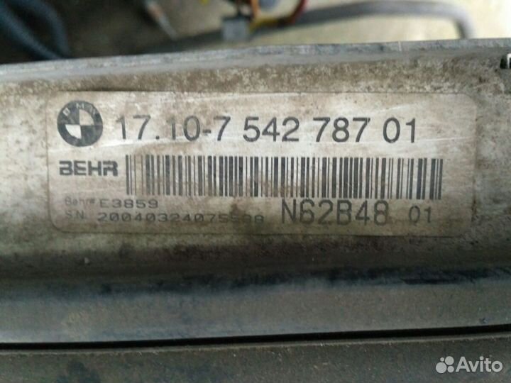 Кассета радиаторов BMW X5 E53