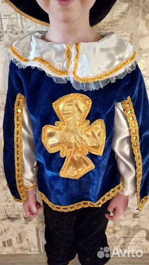 Костюм мушкетера детский