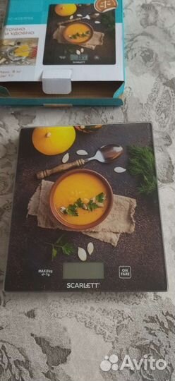 Весы кухонные электронные Scarlett новые