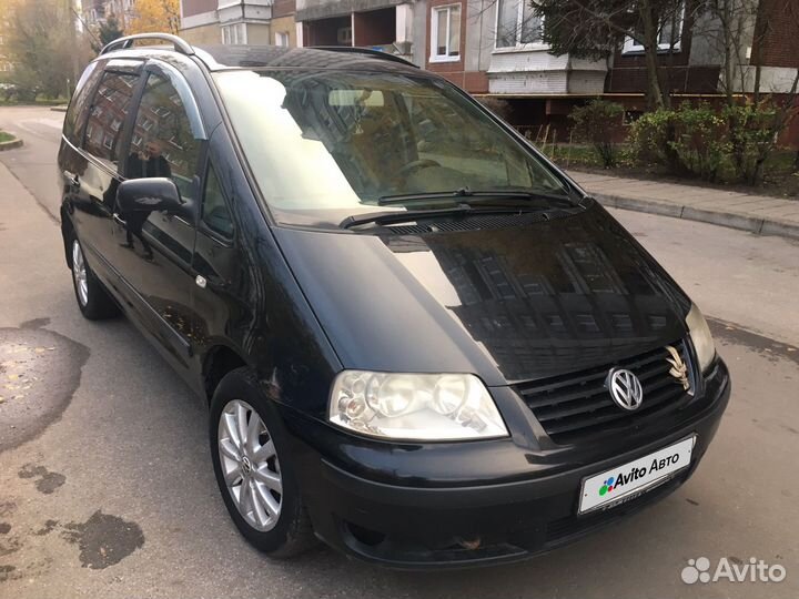 Volkswagen Sharan 1.9 AT, 2002, 336 000 км