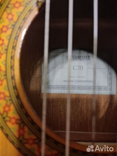 Гитара Yamaha C70/ Индонезия/ обмен