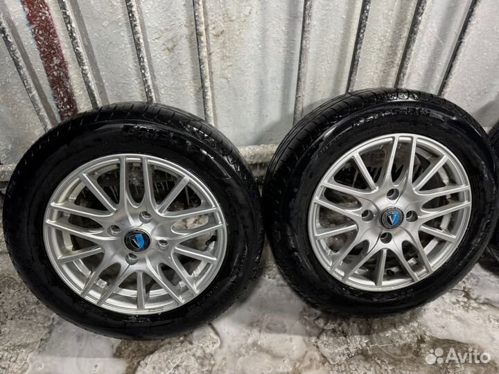 Литые диски р 15 4 114,3 венти с летней резиной