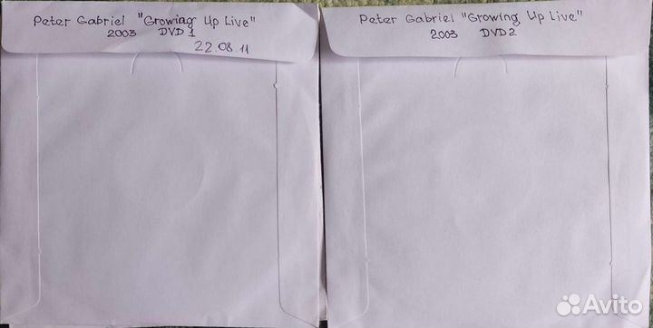 DVD диски концерта Peter Gabriel (видео)