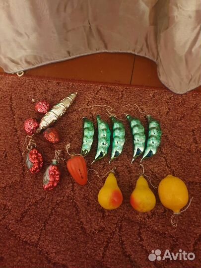 Елочные игрушки СССР