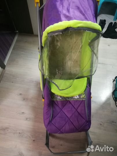 Коляска санки