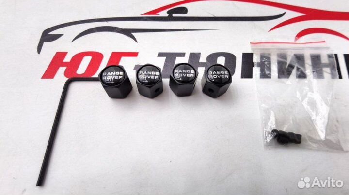 Колпачки на ниппель с анти кражей черные Range