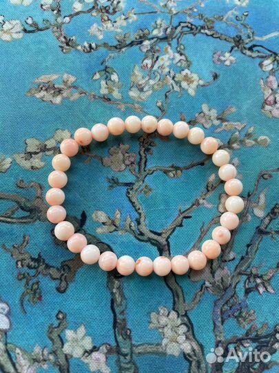 Браслет из натурального коралла, Индонезия