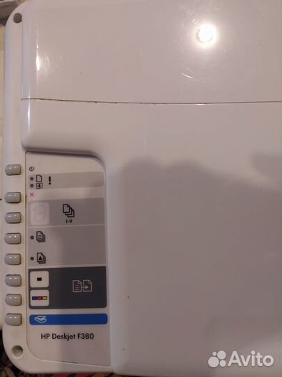 Цветной струйный принтер HP deskJet F380