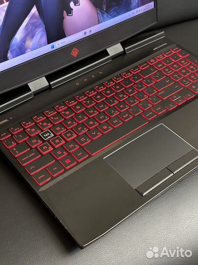 Игровой HP omen RTX2060/ i5-8300H/ SSD+HDD