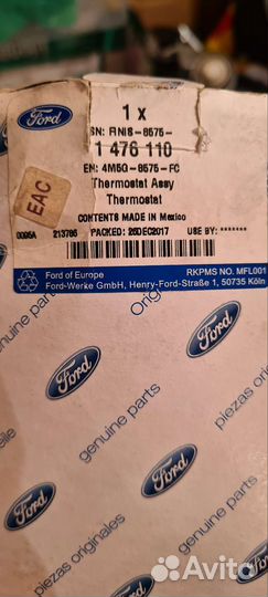 Термостат Ford Focus ford C-MAX