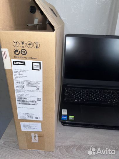 Игровой ноутбук lenovo ideapad Gaming 3 15IHU6