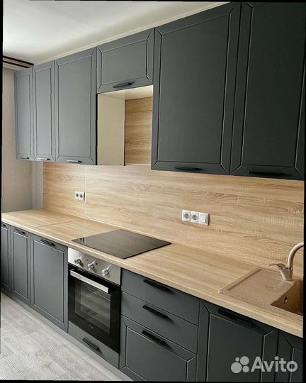 Кухня прямая модульная новая