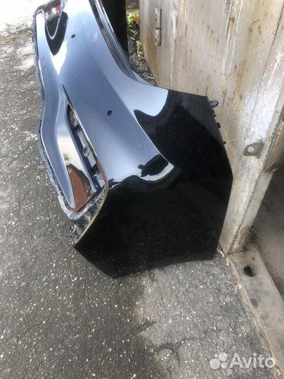 Задний бампер hyundai solaris 2017