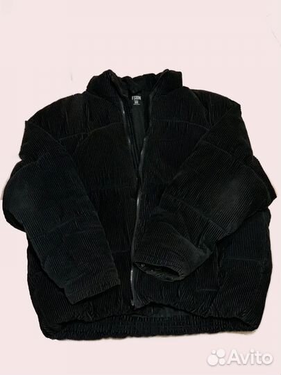 Вельветовая куртка оверсайз