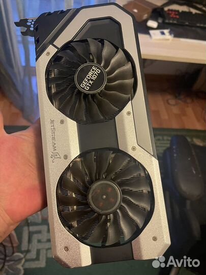 Видеокарта Palit gtx 1070 8gb Jetstream