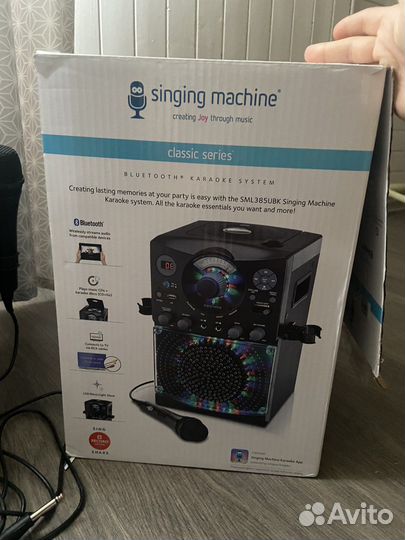 Караоке система Singing Machine с LED Disco