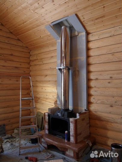 Дымоход 4 м Комплект Диаметр 200х300