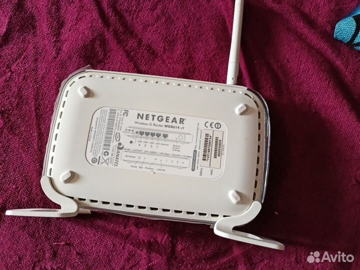 Wi-Fi роутер Netgear WGR614 v9