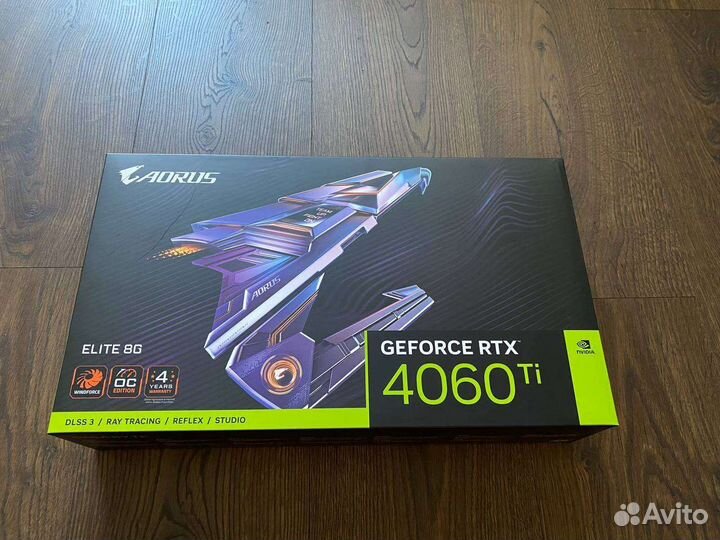 Новая Gigabyte RTX 4060 ti aorus elite