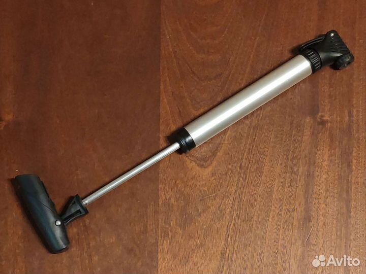 Велонасос алюминиевый компактный