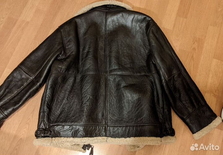 Дубленка мужская пилот David Moore