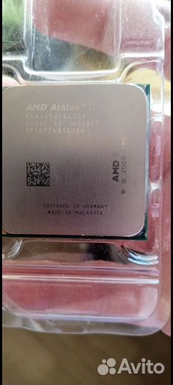 Процессор athlon 64 x2 240