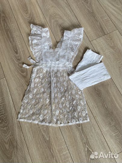 Школьный фартук для 1-2 классов