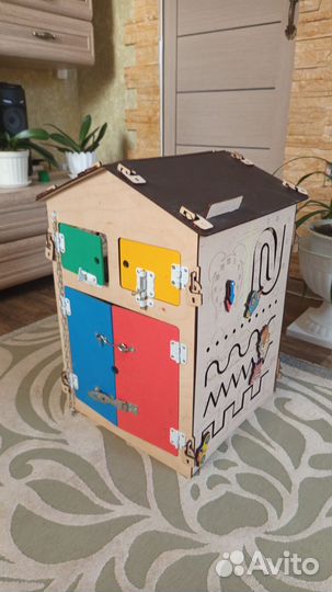 Бизиборд домик большой