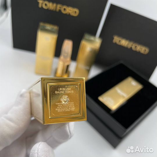 Tom ford бальзам Оригинал золото помада новая