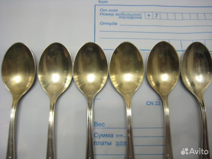 Ложки мельхиоровые мнц