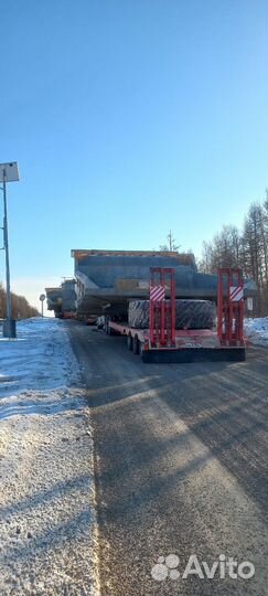 Грузоперевозки Траллами негабаритных грузов