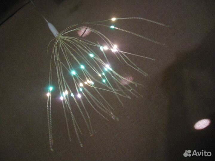 Гирлянда фейерверк на батарейках