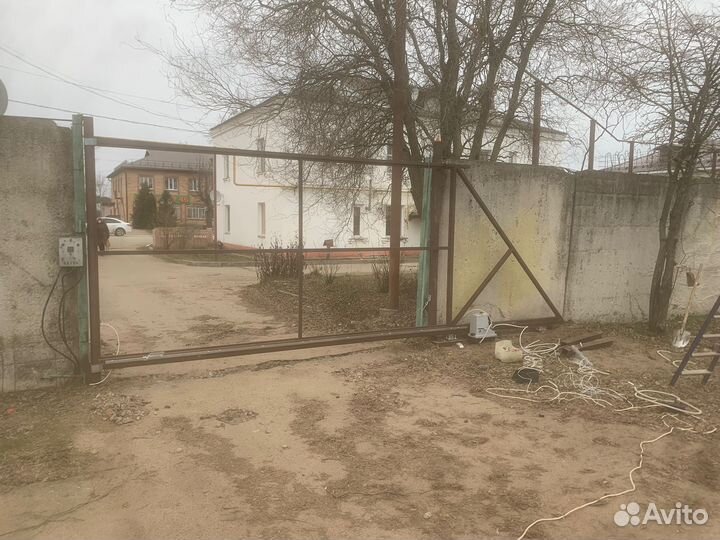 Откатные ворота под ключ с доставкой и установкой