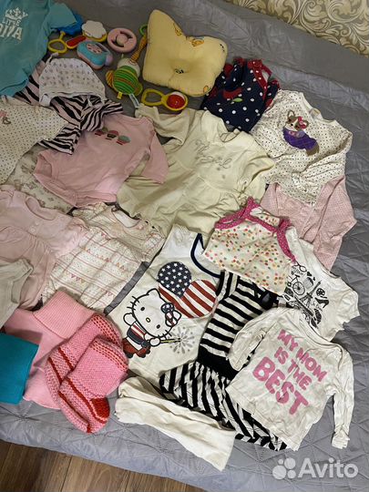 Пакет вещей для девочки 0-2 лет