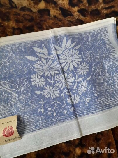 Скатерти, салфетки и полотенца СССР