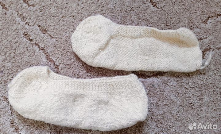 Носки ручной вязки