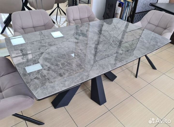Стол из керамогранита раздвижной SKR-39497