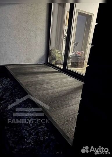 Терассная доска дпк полнотелая