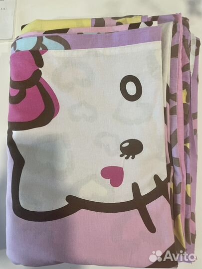 Постельное hello kitty