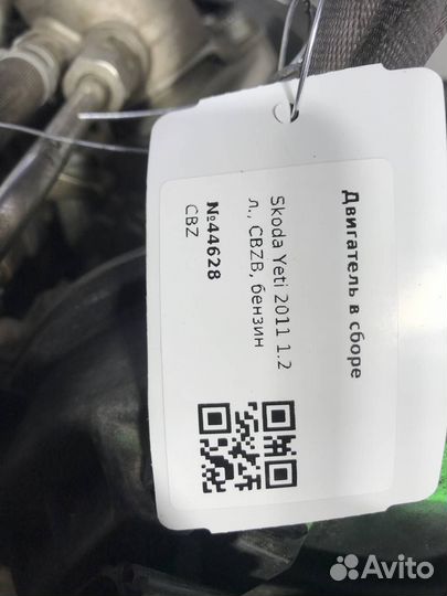 Двигатель seat Ibiza 4 2011 CBZ