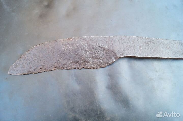 Старинный кованый плужный нож. Чересло. (325)